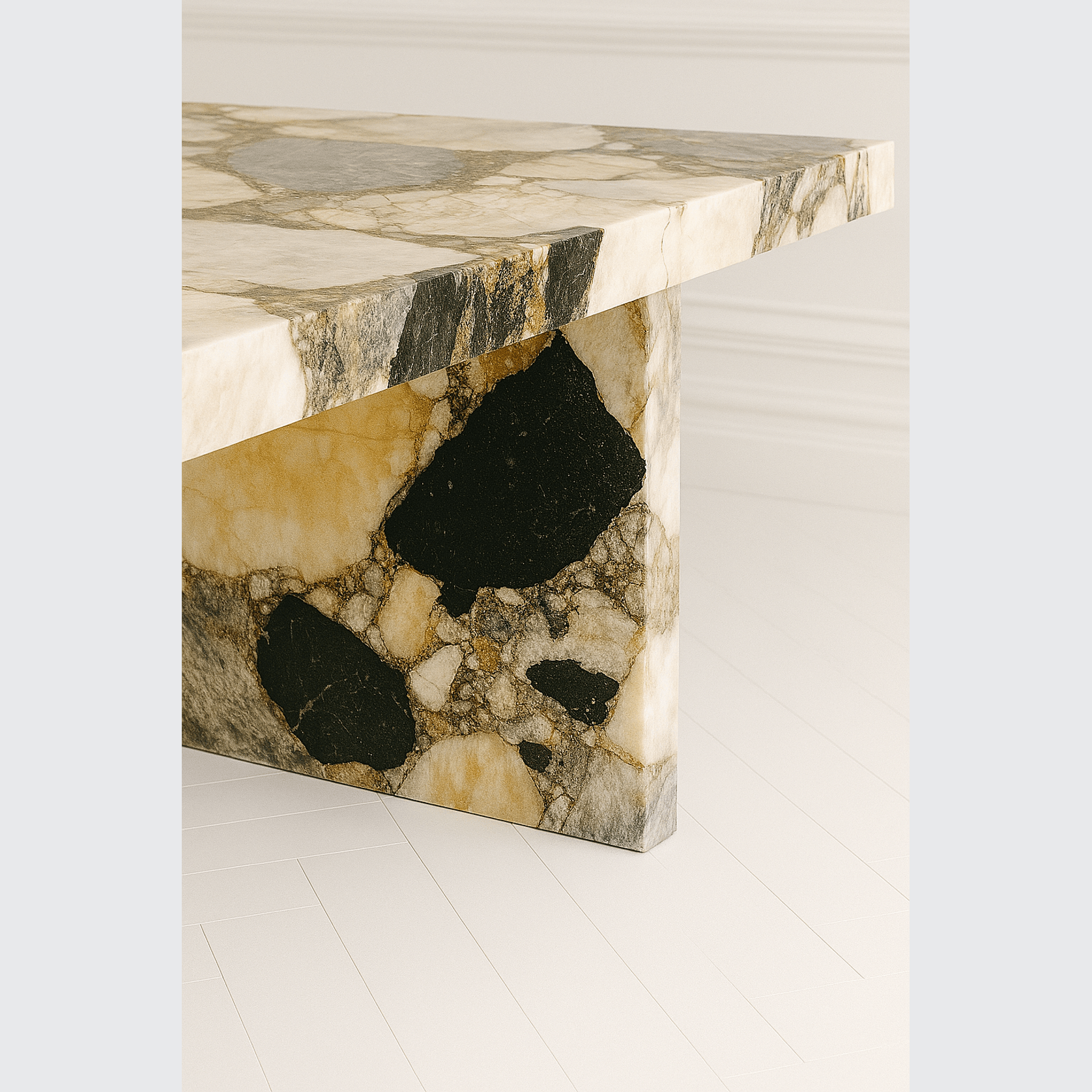 Sachi Dining Table - Patagonia Quartzite gallery detail image