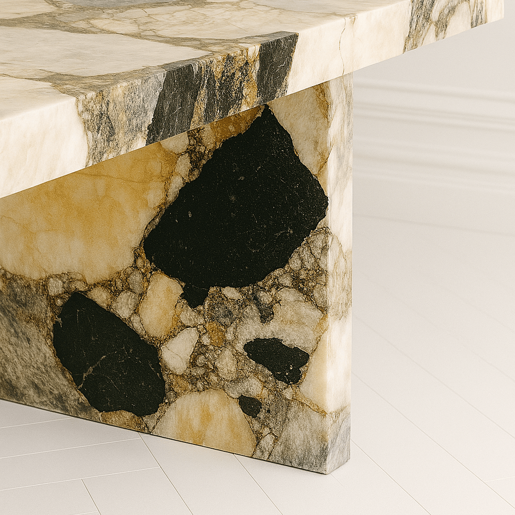 Sachi Dining Table - Patagonia Quartzite gallery detail image