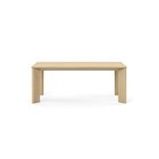Edje 200cm Oak Dining Table | Natural gallery detail image