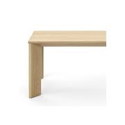 Edje 200cm Oak Dining Table | Natural gallery detail image