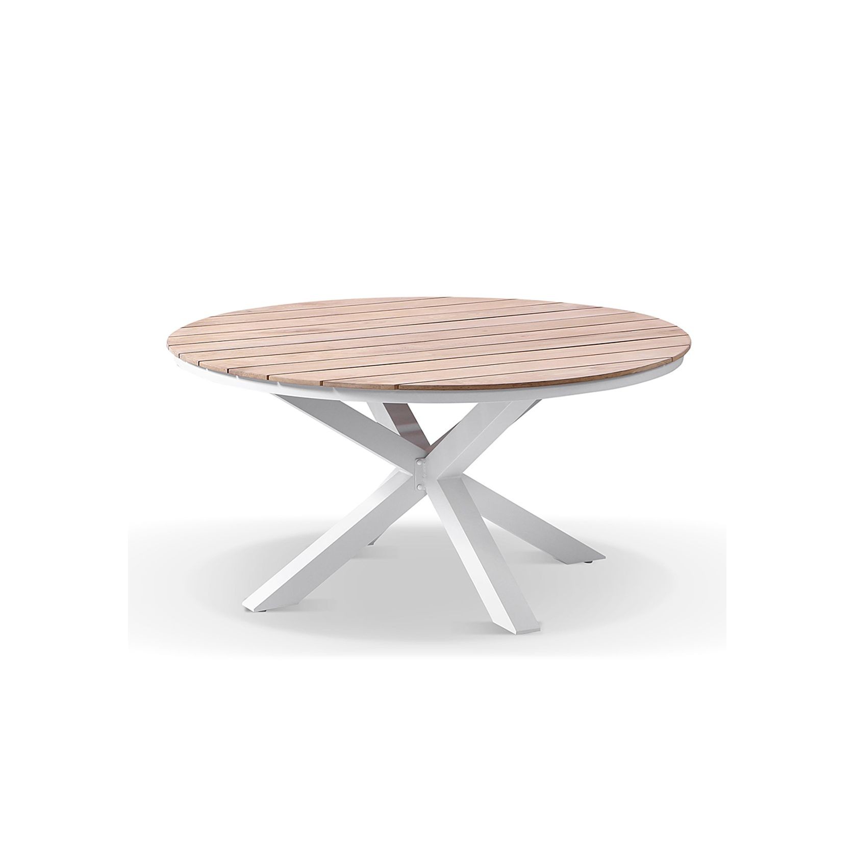 Tuscany Large Round 1.8m Outdoor Aluminium Dining Table gallery detail image
