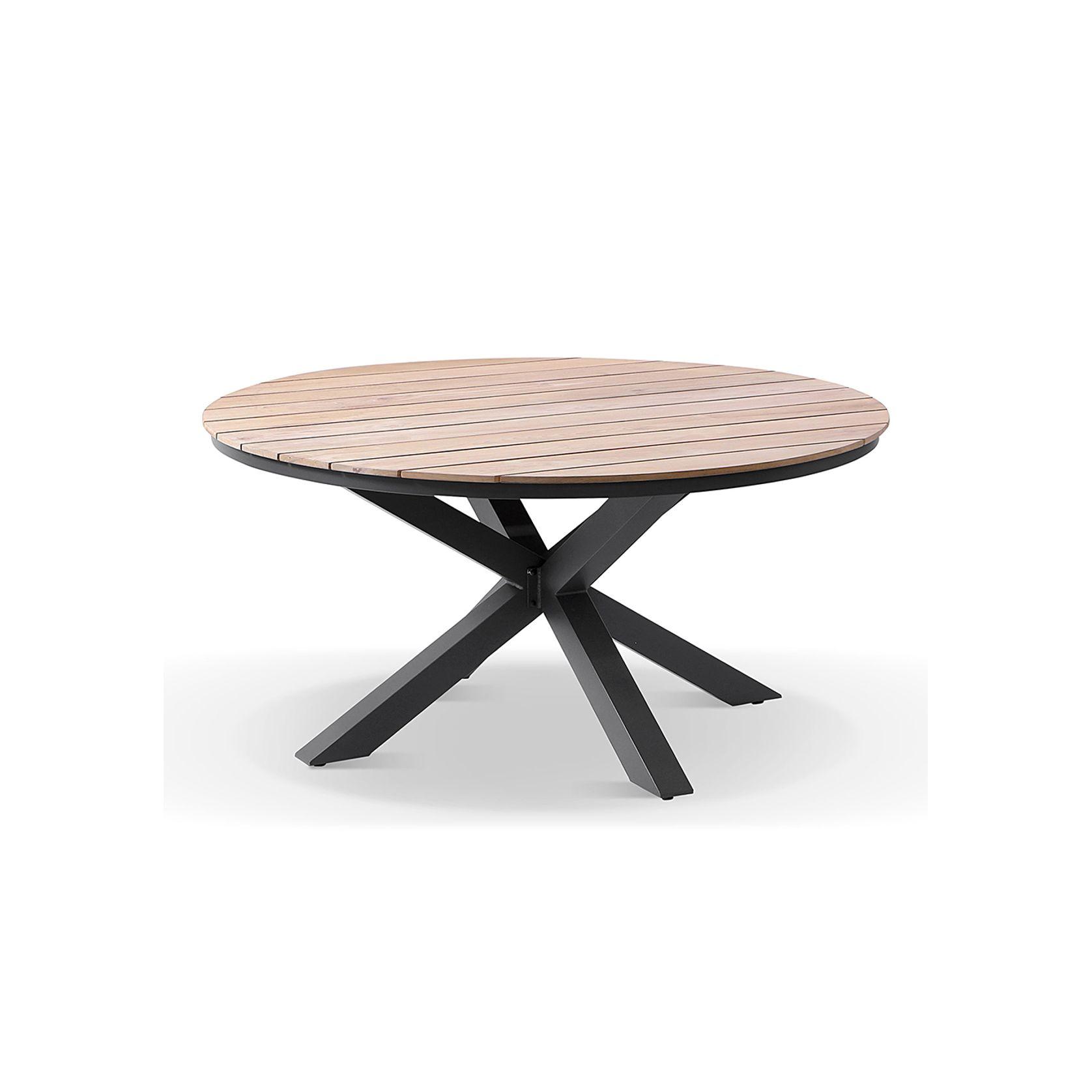 Tuscany Round 1.5m Outdoor Aluminium Dining Table gallery detail image