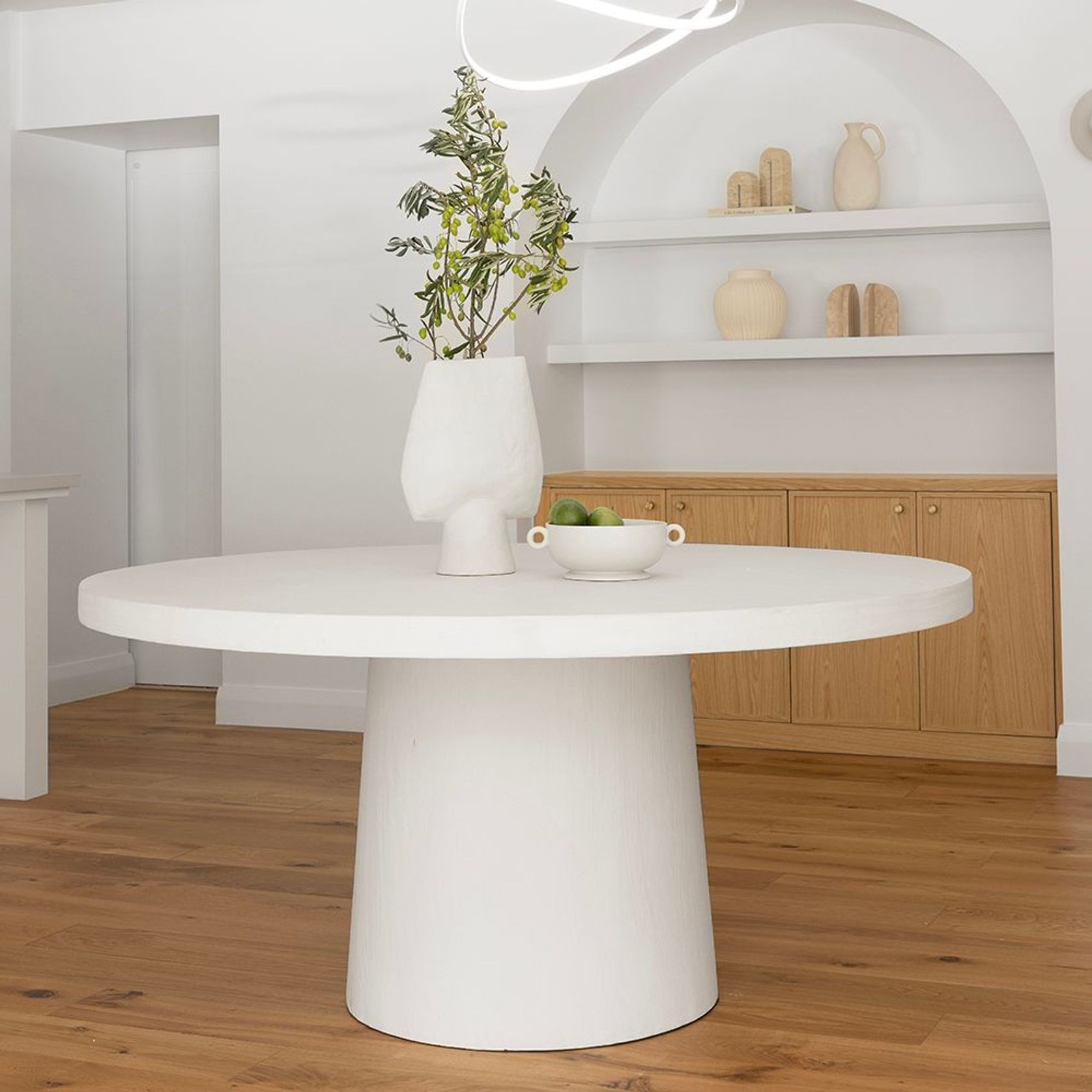Cronulla Indoor Round 1.6m Dining Table gallery detail image