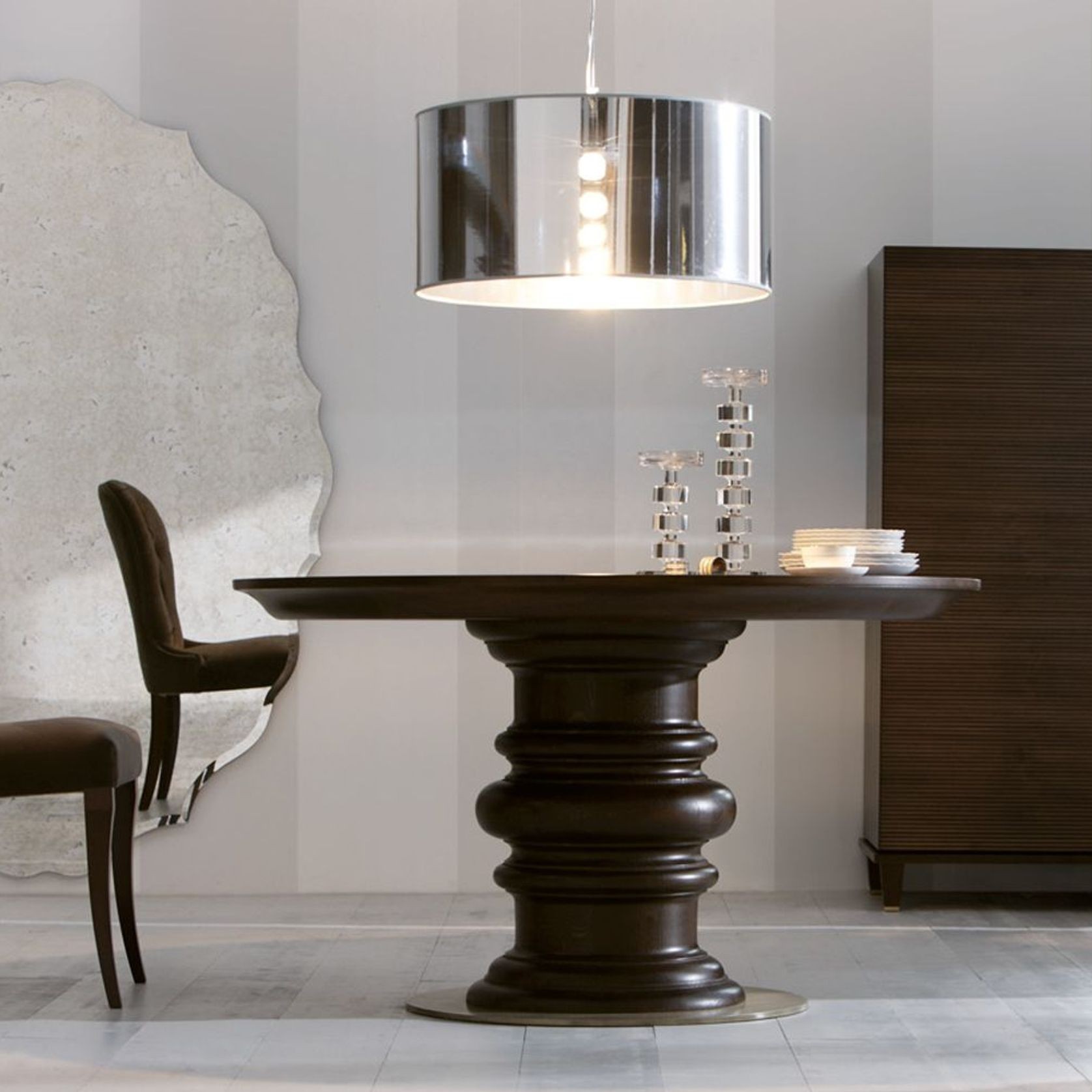 Edgar Round Dining Table gallery detail image