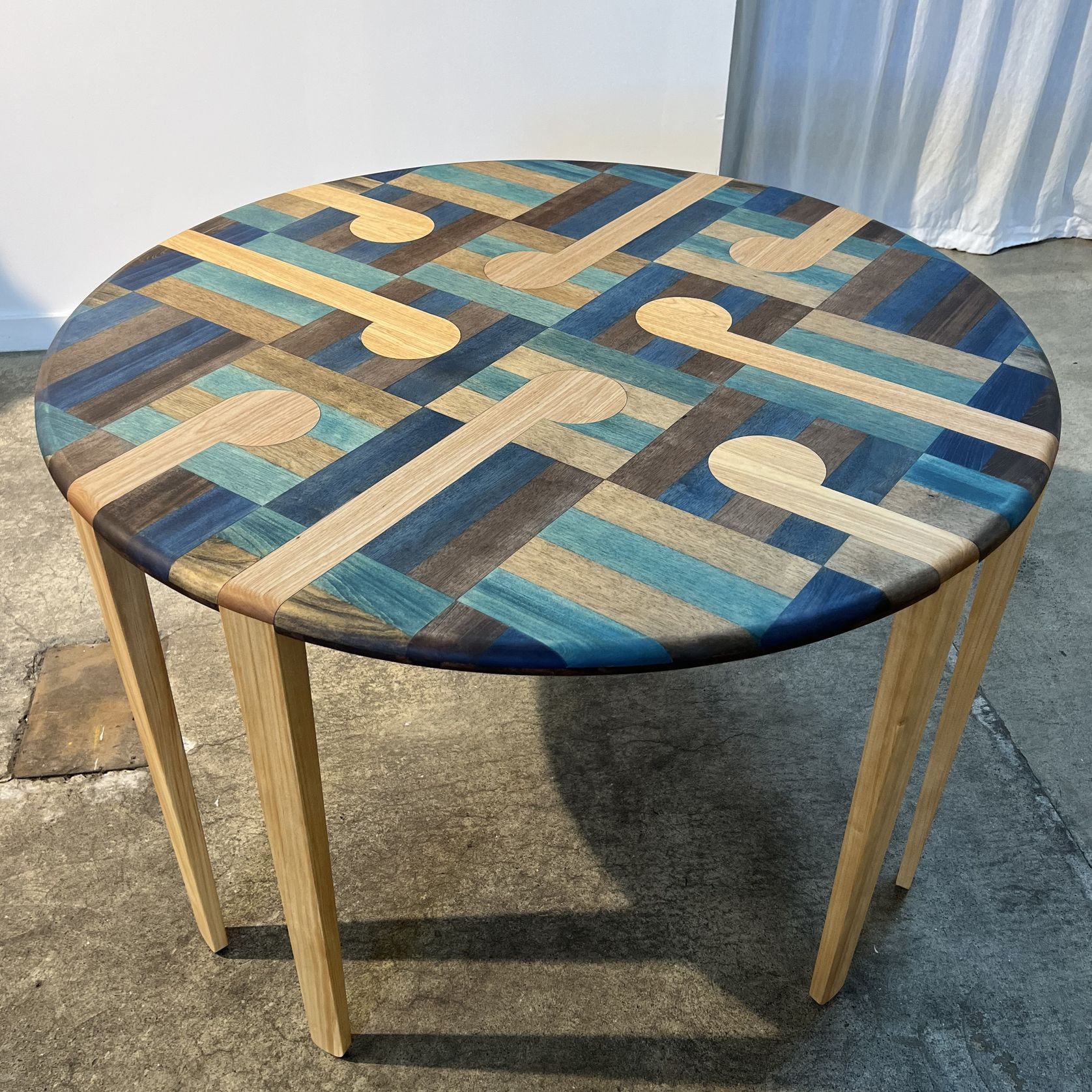 LETSWEAVE Dining Table — Reclaimed Kauri & Rimu gallery detail image