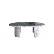 Zen Oblong Stone Dining Table gallery detail image