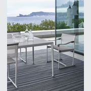 Mirto White Painted Square | Table gallery detail image