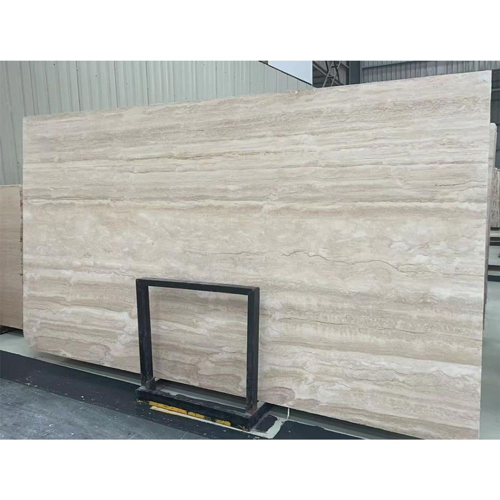 Court Dining Table - Italian Super White Travertine gallery detail image