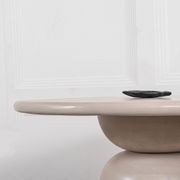 Milton Indoor Round Wooden Coffee table gallery detail image