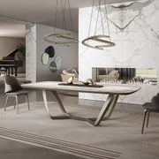 Segno Bevel Wood Table gallery detail image