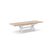 Austin  2.2m-3m Extension Teak Timber Dining Table gallery detail image