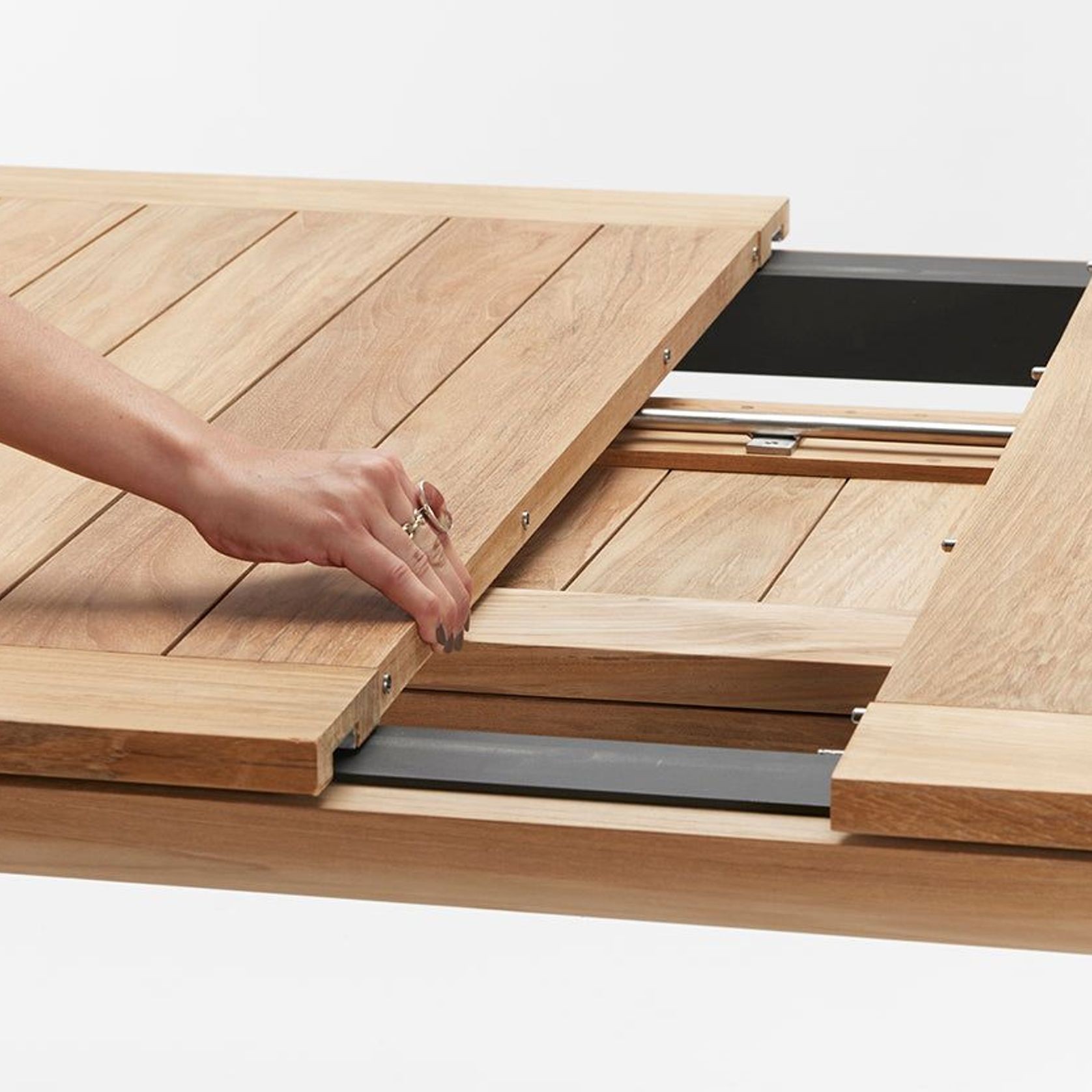 Addis | Teak Extension Table gallery detail image