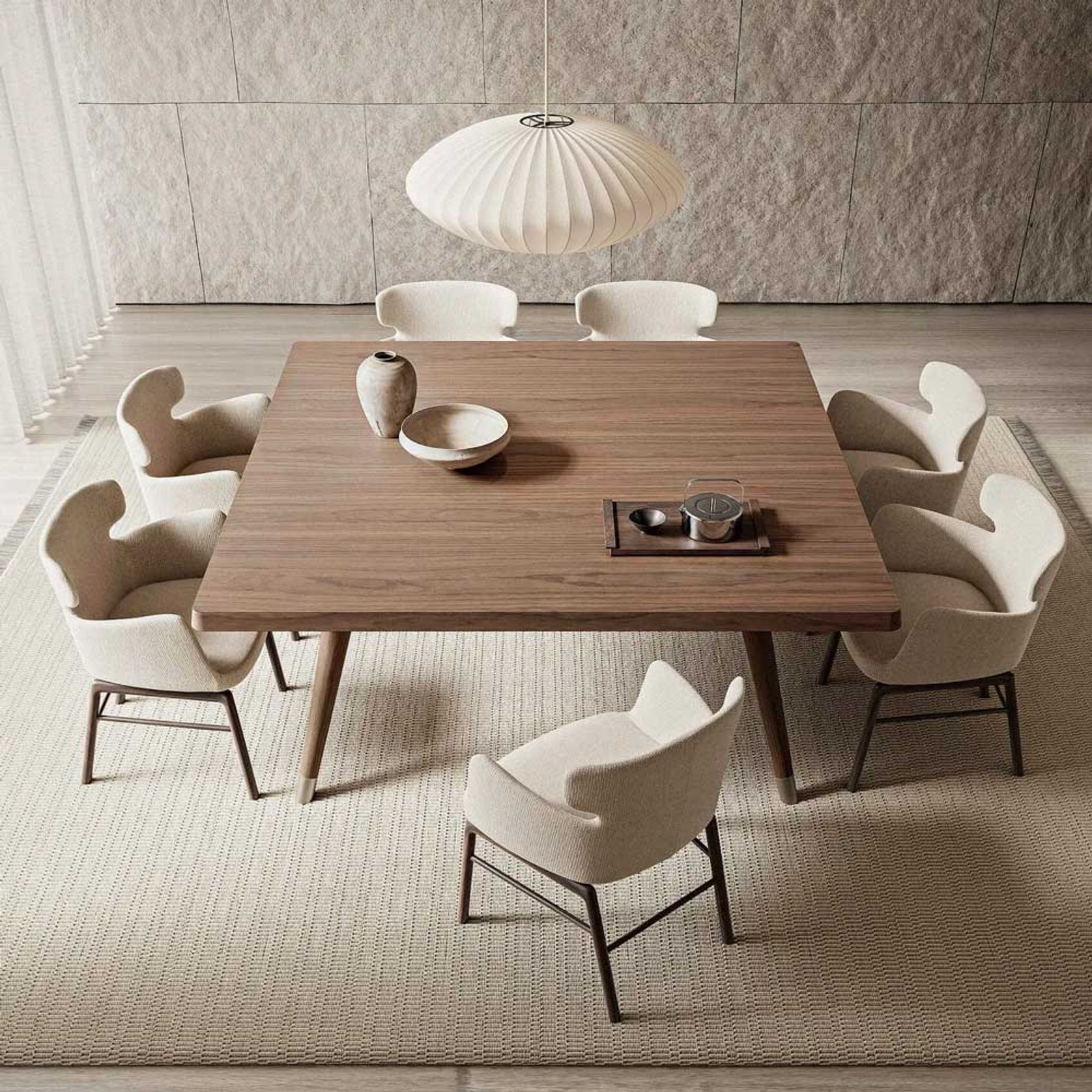 Adler Dining Table By Flexform gallery detail image