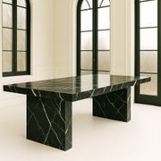 Sachi Dining Table - Nior Marquina Marble gallery detail image