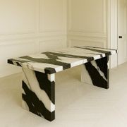 Sachi Dining Table - Panda Marble gallery detail image