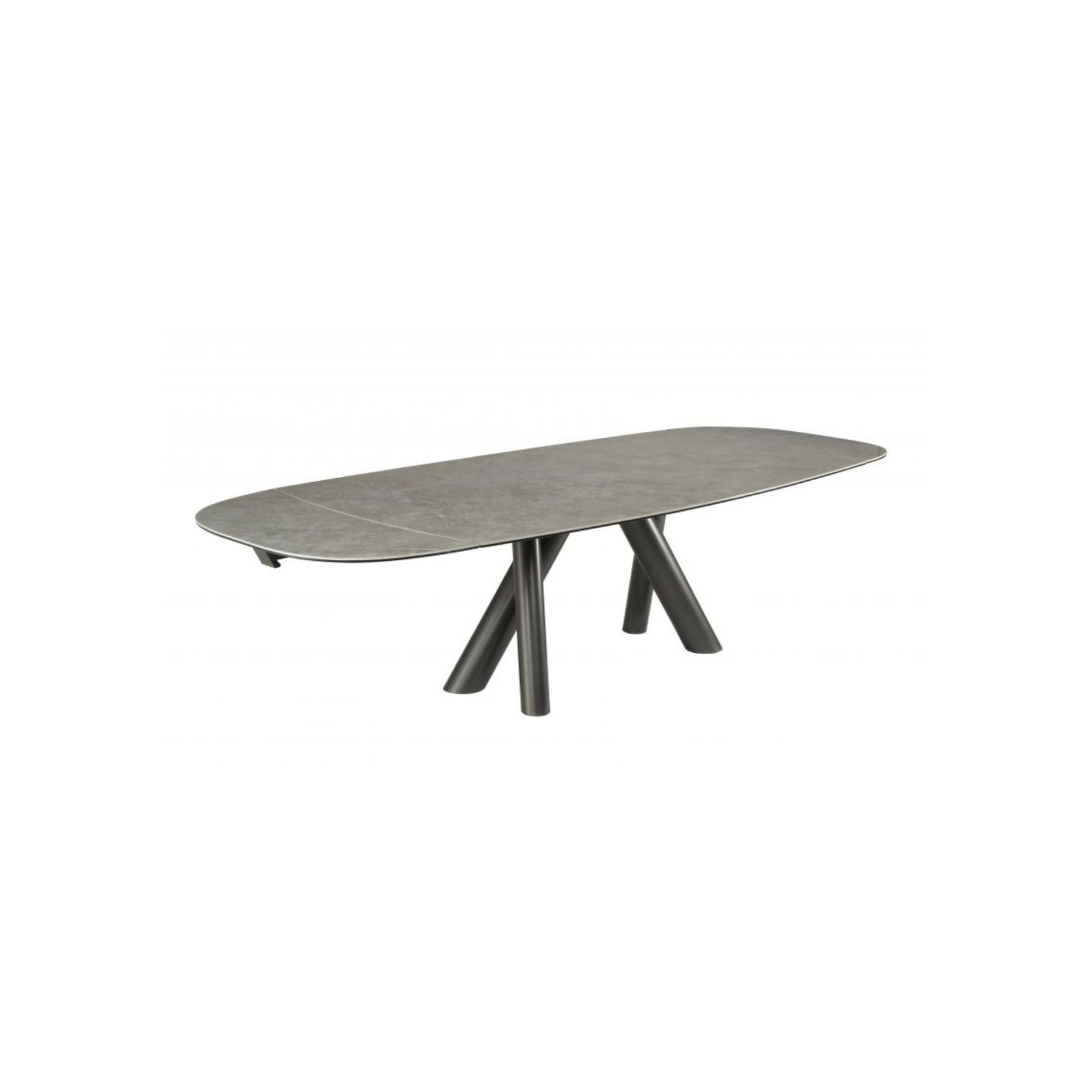 Ballet Oval Dining Table with Extensions gallery detail image