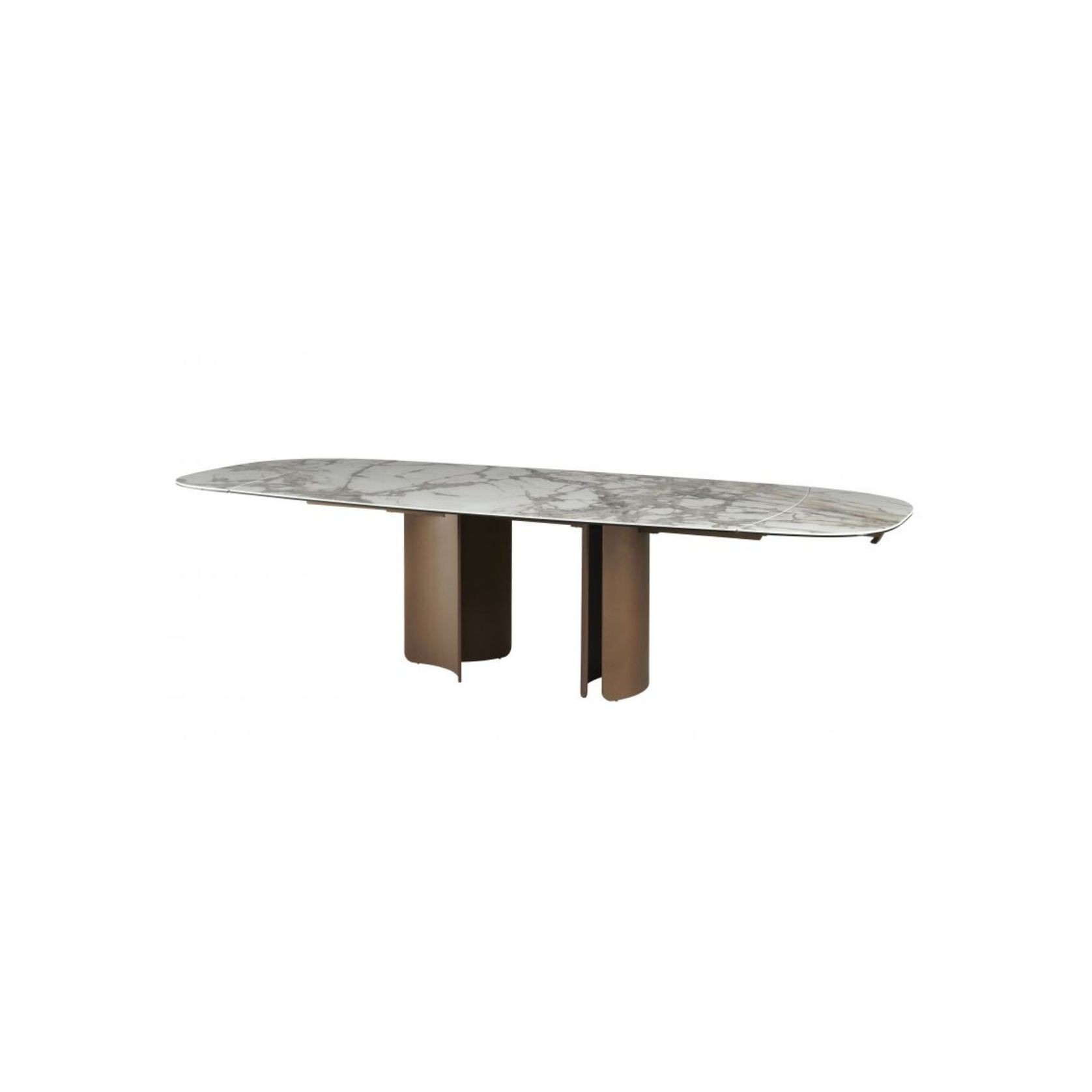 Deltalis Oval Dining Table with Extensions gallery detail image
