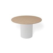Mimi Dining Table - White - Natural - 120cm gallery detail image