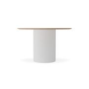 Mimi Dining Table - White - Natural - 120cm gallery detail image