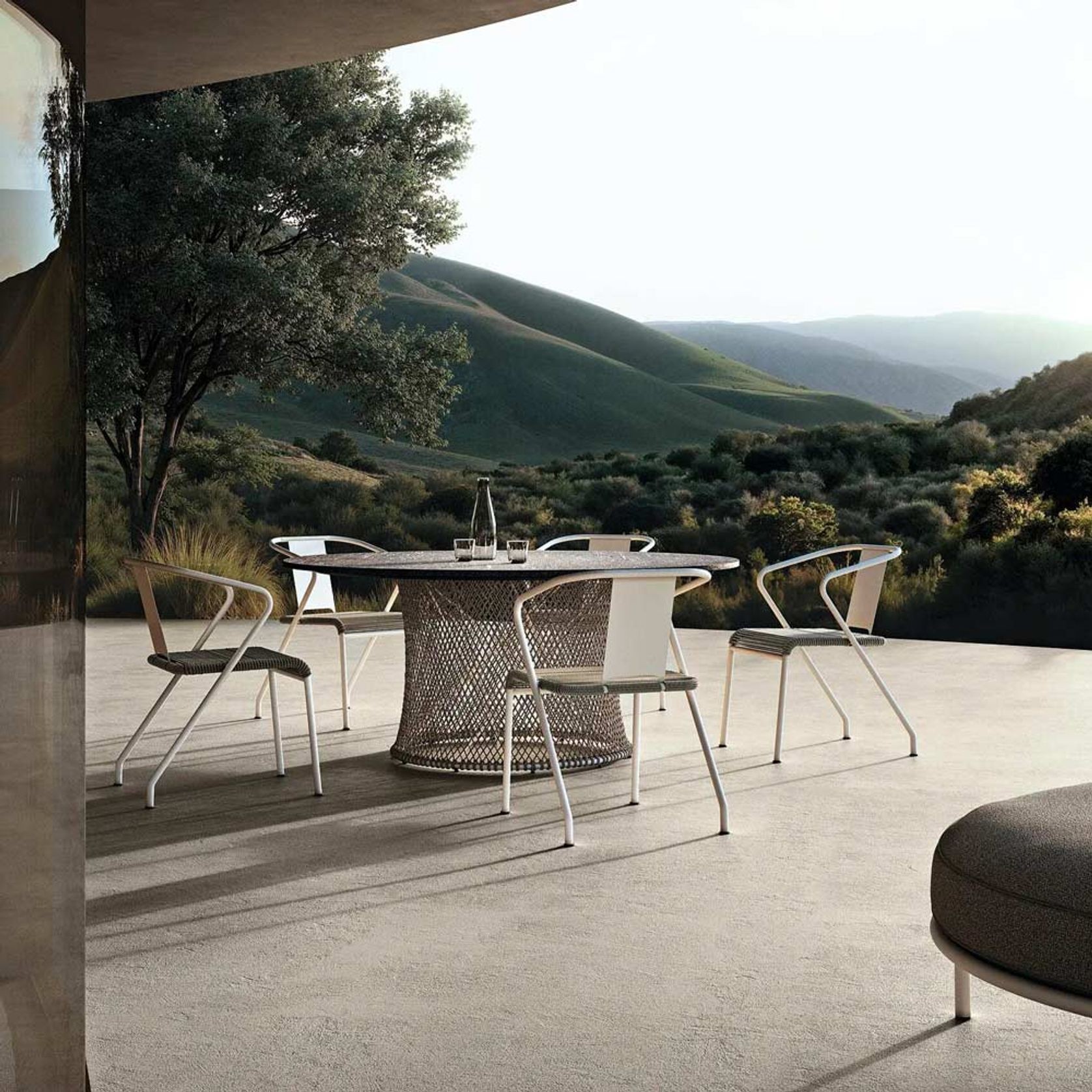 Oasis Outdoor Dining Table By Flexform gallery detail image