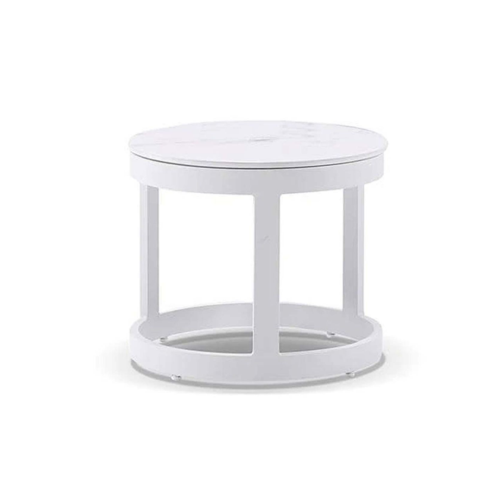 Hugo Round Ceramic  and Aluminium Coffee Table Set gallery detail image