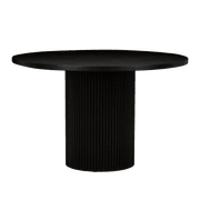 Soren Liv | Benjamin Ripple 120 Dining Table - 4 Seater gallery detail image