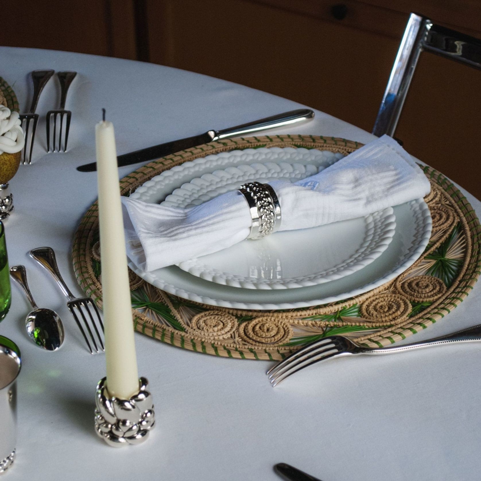 Christofle Babylone Dinnerware gallery detail image