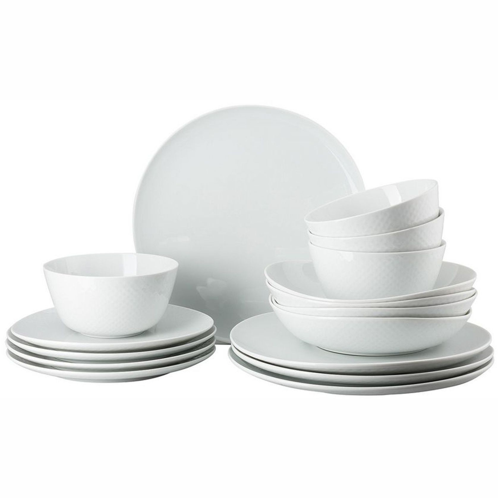 Junto White Dinnerware gallery detail image