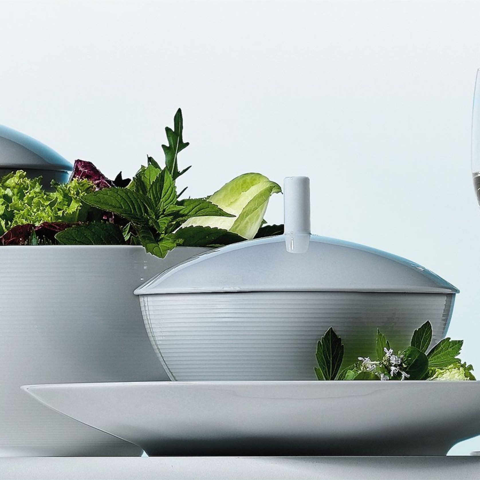 Loft White Dinnerware gallery detail image