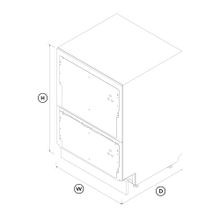 Integrated Double DishDrawer Dishwasher, Tall, Sanitise gallery detail image