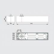 Dorma BTS804A EN4 Floor Spring Body Combi Pack Alumin gallery detail image