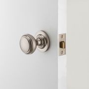 Iver Paddington Door Knob on Round Rose Passage gallery detail image