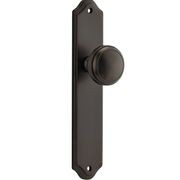 Iver Paddington Door Knob on Shouldered Backplate Signature Brass gallery detail image