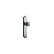 Iver Guildford Door Knob on Shouldered Backplate Satin Nickel - Customise to your needs gallery detail image