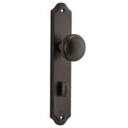 Iver Paddington Door Knob on Shouldered Backplate Signature Brass gallery detail image