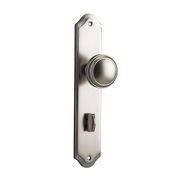 Iver Paddington Door Knob on Shouldered Backplate Satin Nickel - Customise to your needs gallery detail image