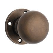 Tradco Retro Fit Mortice Knob on Round Rose gallery detail image