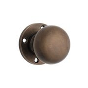 Tradco Retro Fit Mortice Knob on Round Rose gallery detail image