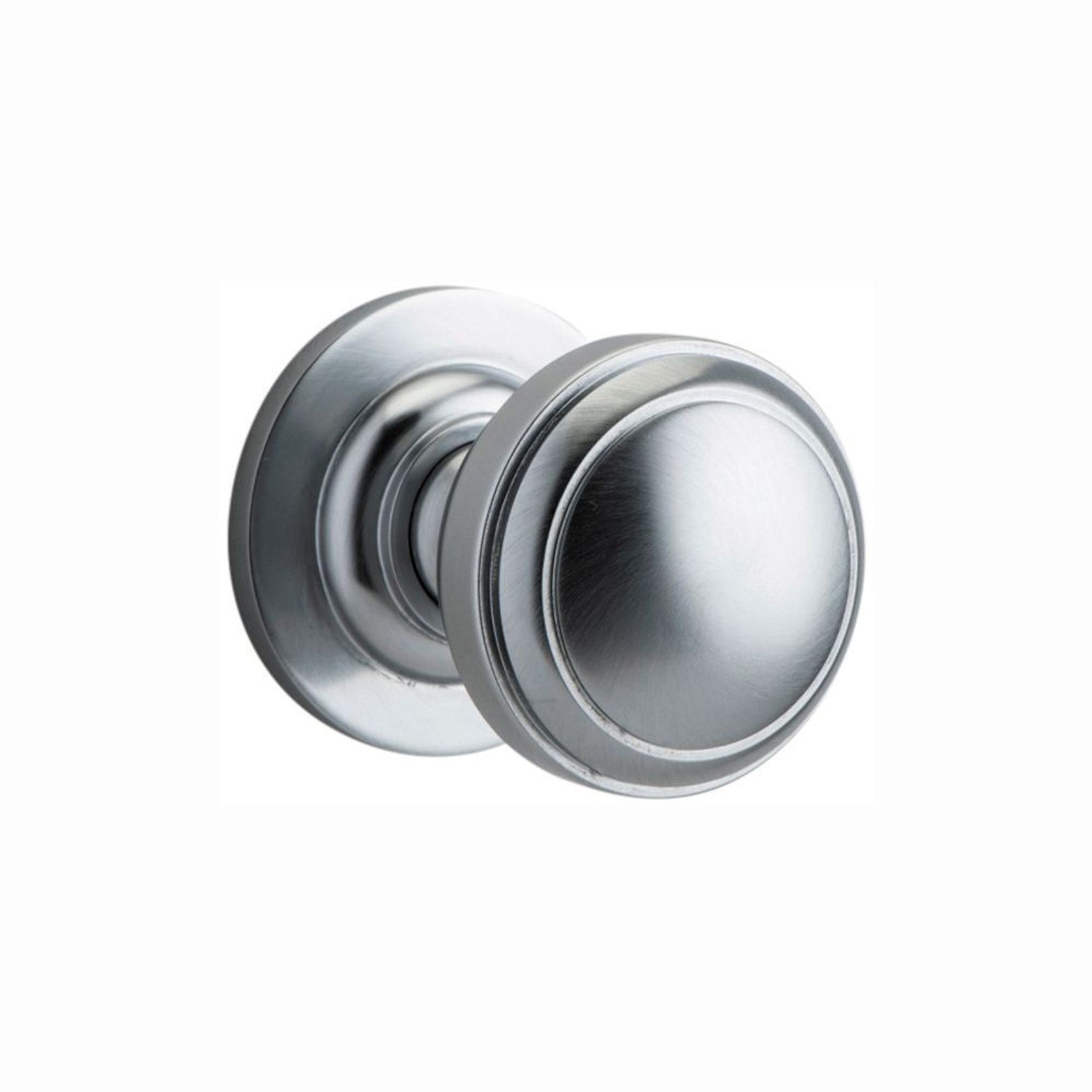 Iver Paddington Door Knob on Round Rose Passage gallery detail image