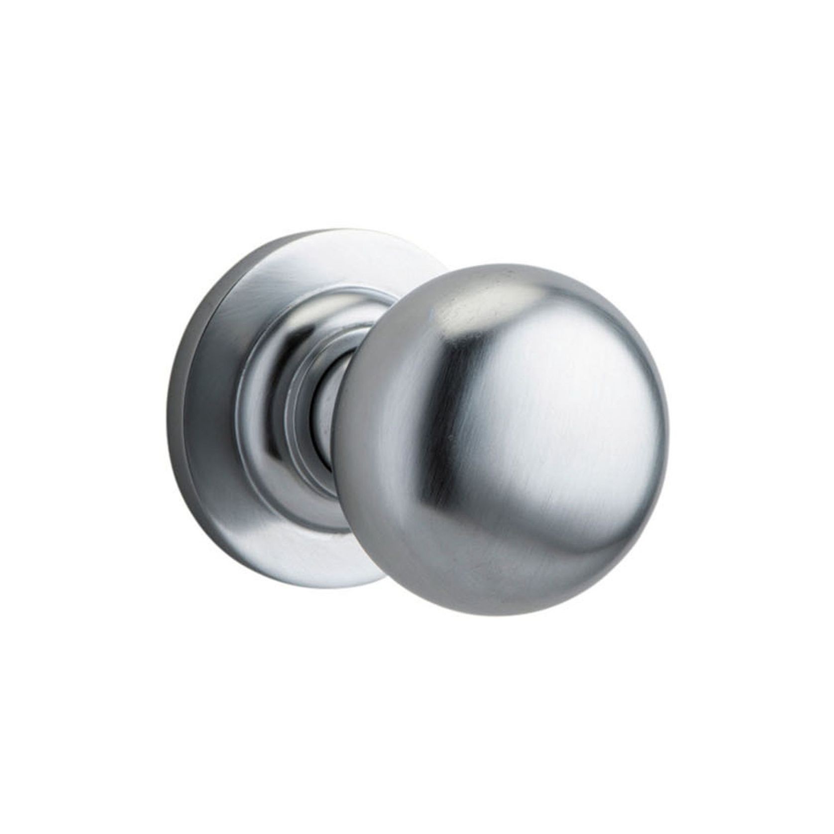 Iver Cambridge Door Knob on Round Rose gallery detail image