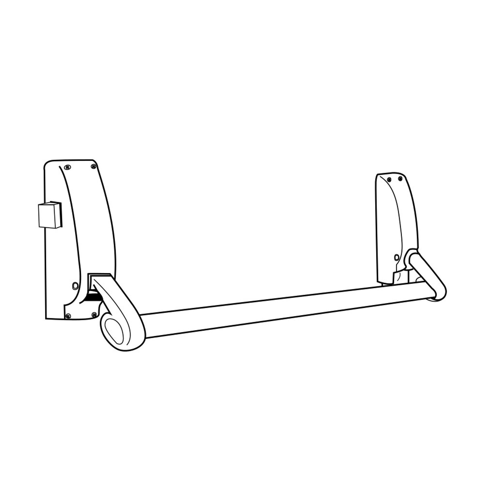 Briton Door Lock Pack Panic Latch Knob LPED009 gallery detail image