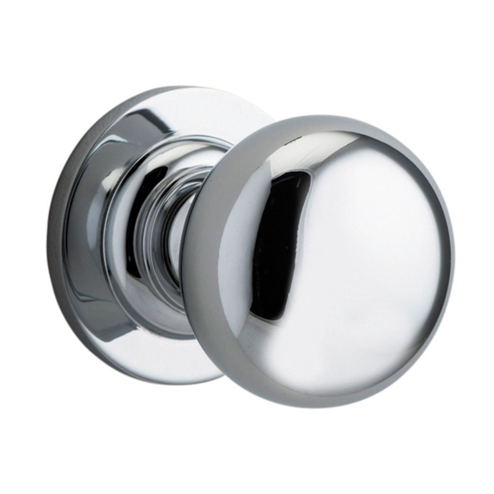 Iver Cambridge Door Knob on Round Rose gallery detail image