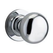 Iver Cambridge Door Knob on Round Rose gallery detail image