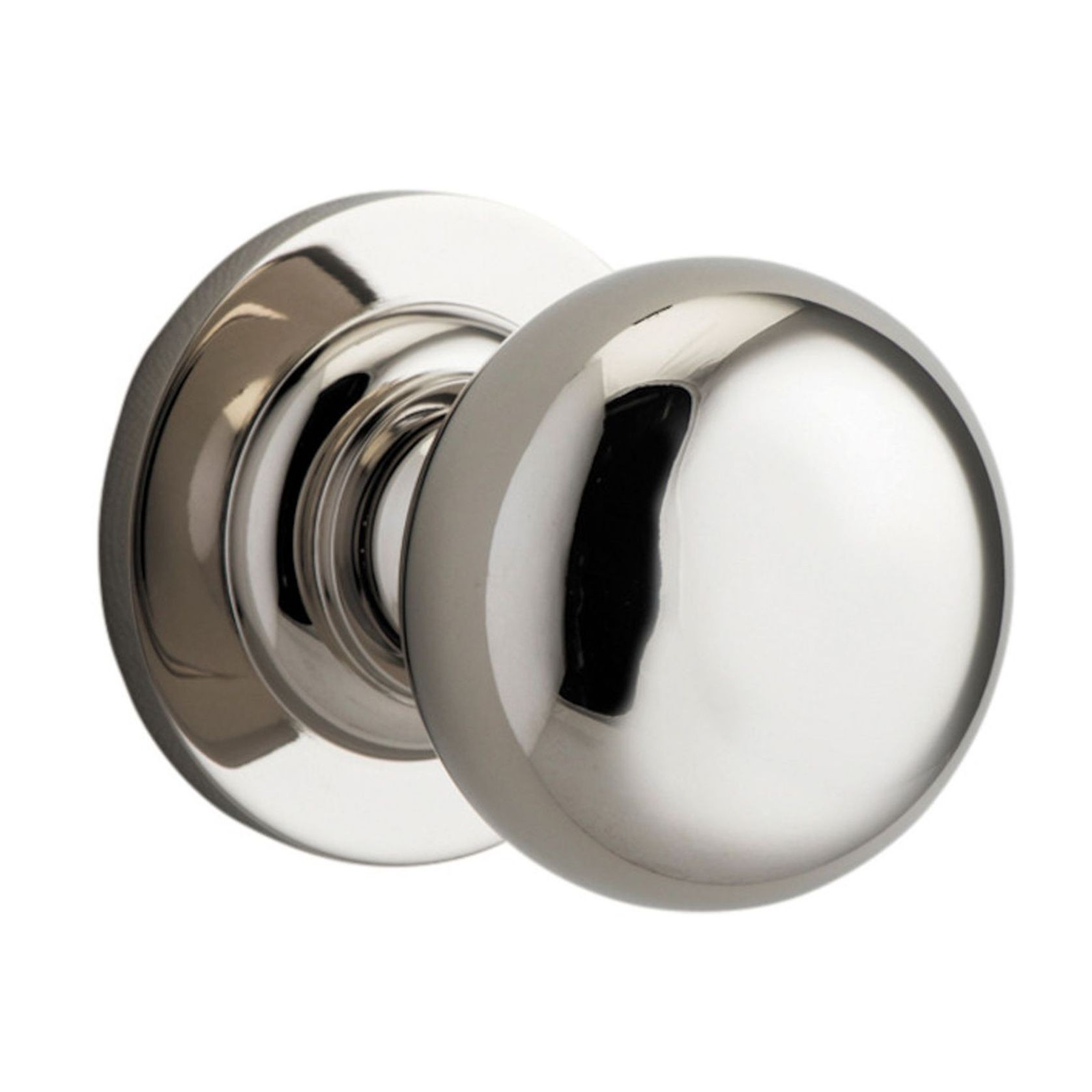 Iver Cambridge Door Knob on Round Rose gallery detail image