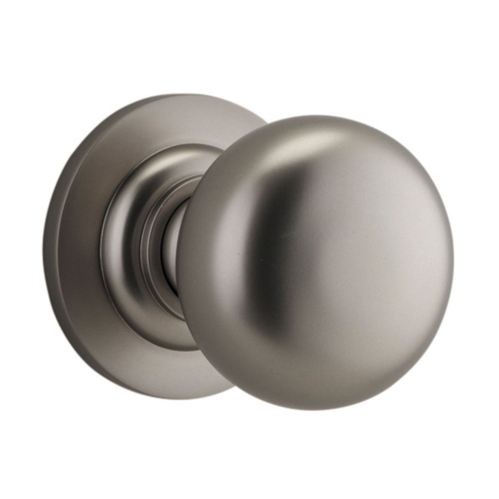 Iver Cambridge Door Knob on Round Rose gallery detail image
