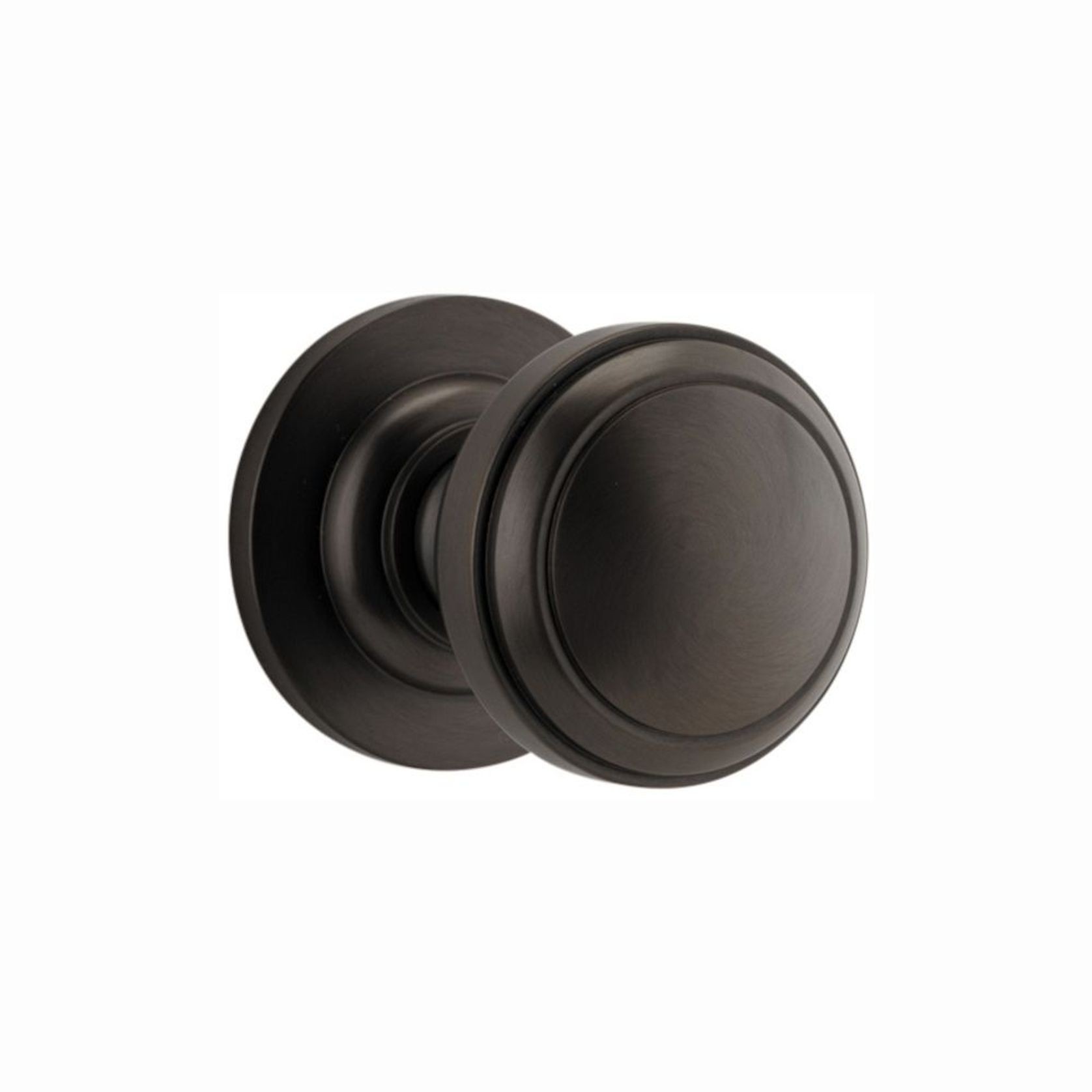 Iver Paddington Door Knob on Round Rose Passage gallery detail image