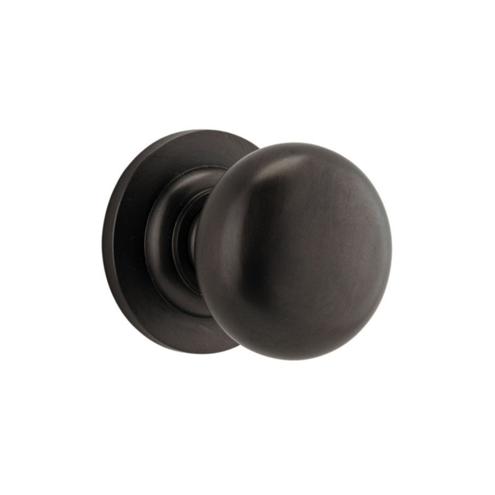 Iver Cambridge Door Knob on Round Rose gallery detail image