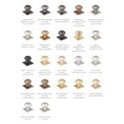 Armac Martin - Crossways Hexagonal Cabinet Knob gallery detail image