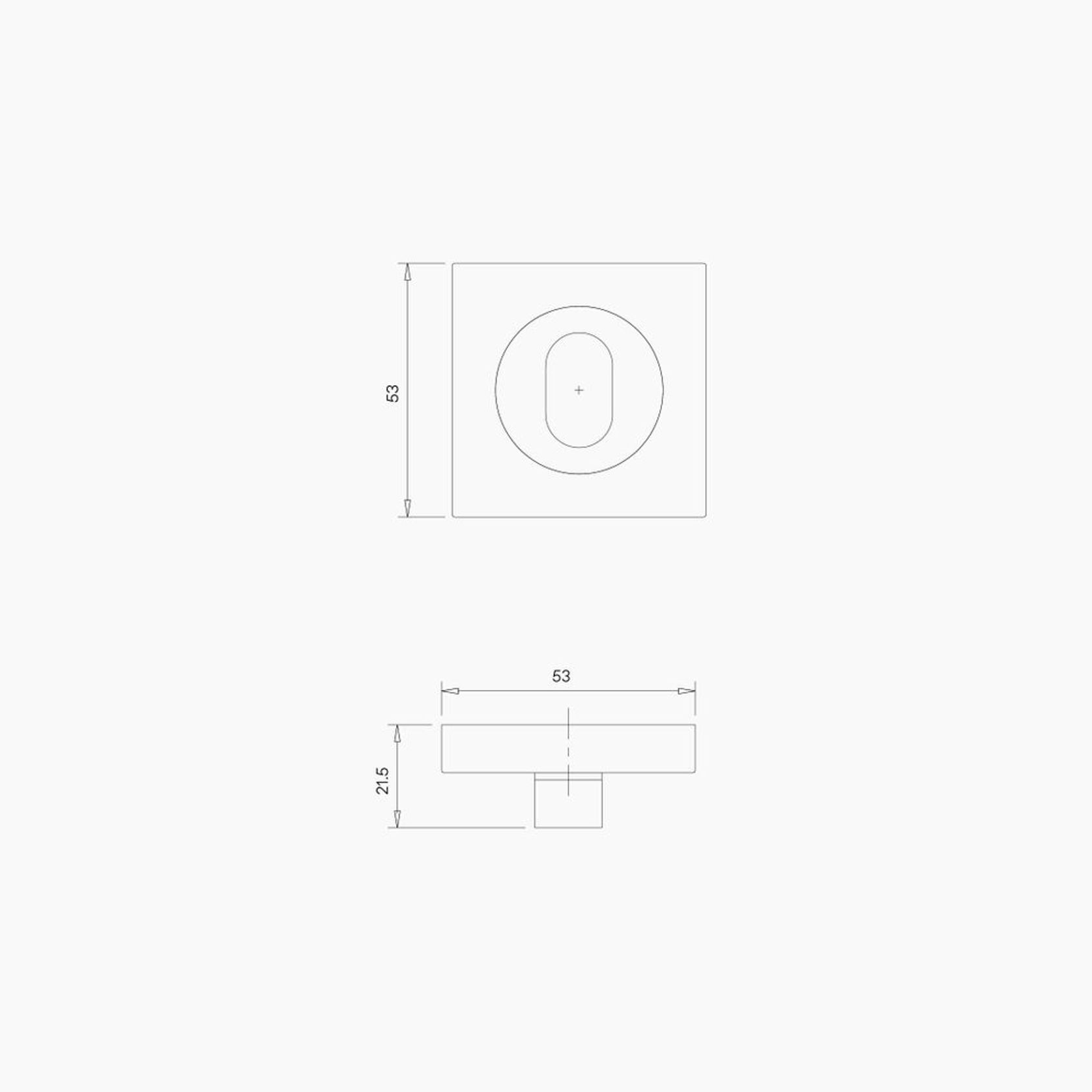 Square Turn Snib B1003MBLK gallery detail image