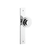 Zzzigurat Door Knob on Rectangular Backplate gallery detail image